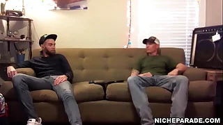 NICHE PARADE - Hidden Cam Footage Of Two Straight Guys Harm Off To My Hostel