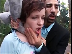 Foursome with a sweet girl and a eccentric shemale