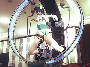 Genshin Impact Yaoi Venti in sex machine and Fucked Sissy crossdress Japanese Asian Manga Anime Game Porn Gay