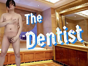 A dental patient sucked his dentist cock at the grown up store glory hole and they adhere to fucking at the clinic