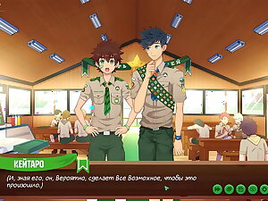 Game: Friends Camp, incident 47 - Can Natsumi become a scoutmaster? (Russian voiceover)
