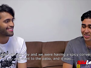 Young Latin Sebas Cruz Covering Camilo Brown's Face In Cum For Wild Latinos