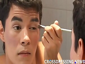 I like getting fucked rough while crossdressing