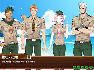 Game: Friends Degrading path 2, part 7 - In the forest with Taiga  (russian voiceover)