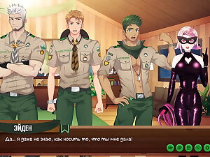 Game: Friends Camp, episode 52 - They were left alone (Russian voiceover)