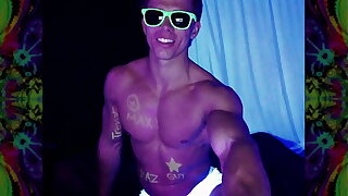 GreekDemiGod's Black Light Cam Show