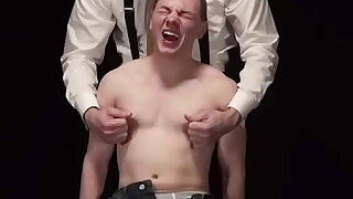 Perfect cock tip and anus rub-down of cute twink gay boy-BOYFORSALENOW.COM